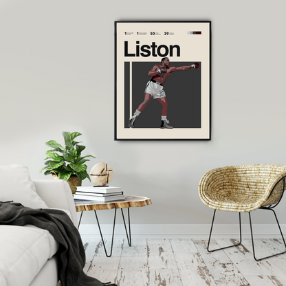 SONNY LISTON POSTER