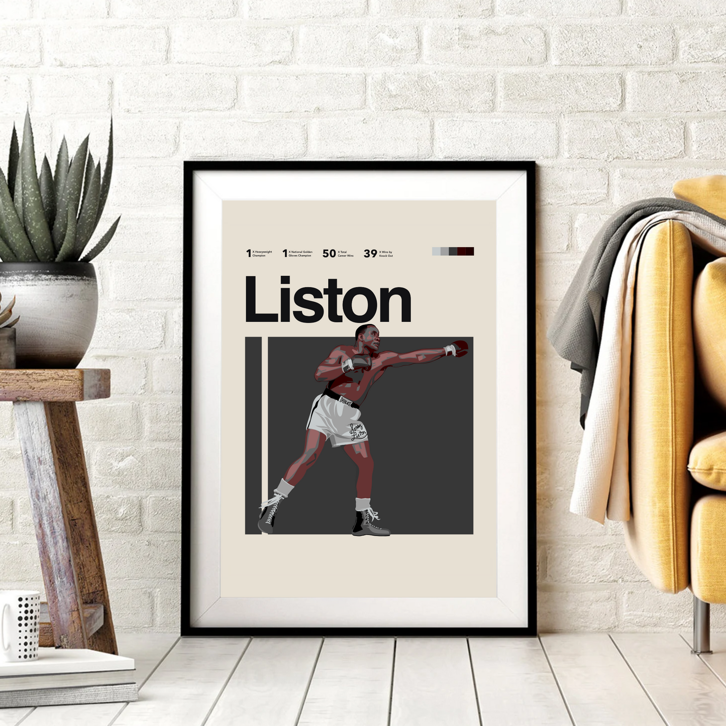 SONNY LISTON POSTER