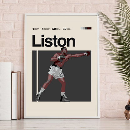 SONNY LISTON POSTER