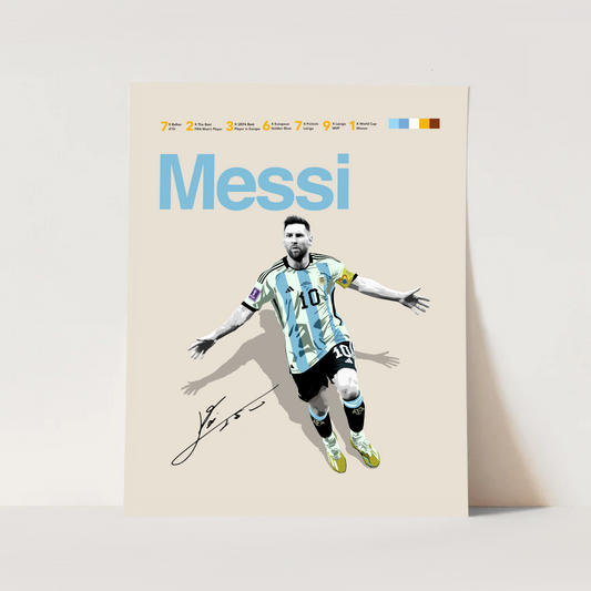 LIONEL MESSI POSTER