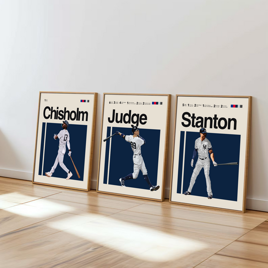 New York Yankees Baseball Bundle | Judge, Chisholm, and Stanton