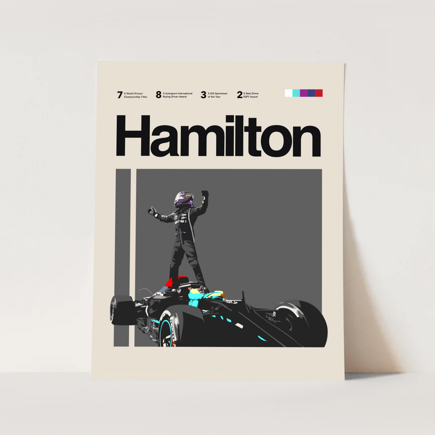 LEWIS HAMILTON POSTER