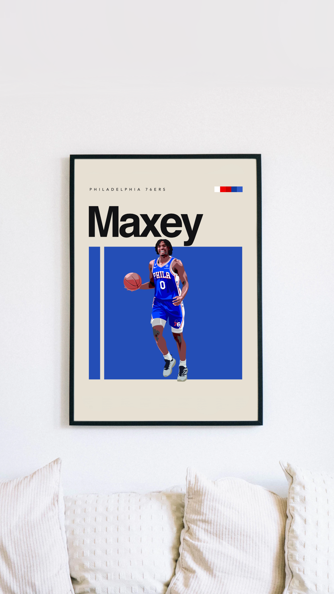 TYRESE MAXEY POSTER