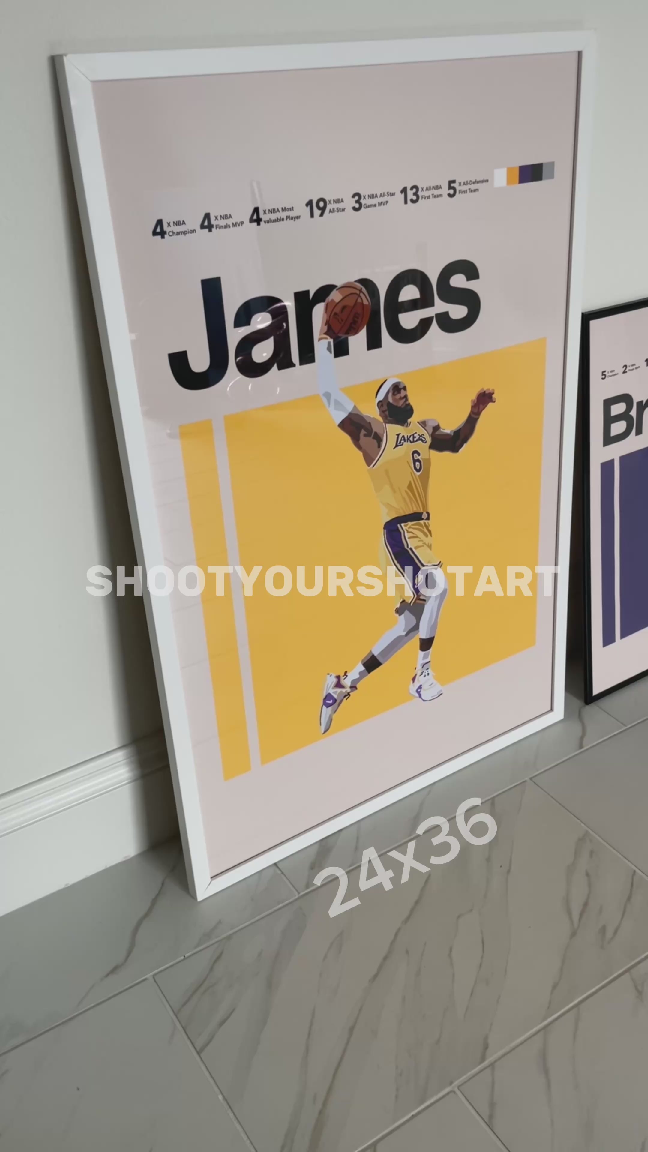 Shohei Ohtani Poster | Modern Dodgers MLB Wall Art – ShootYourShotArt